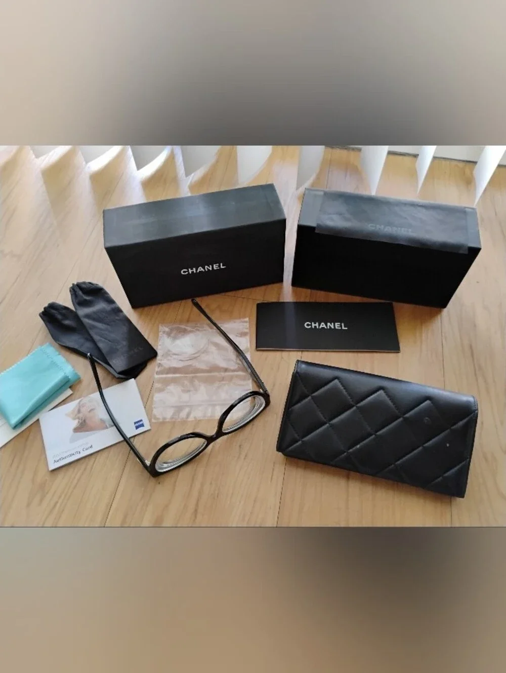 Chanel CH3436 c.501 Cat Eye Heart Logo Glasses Frames